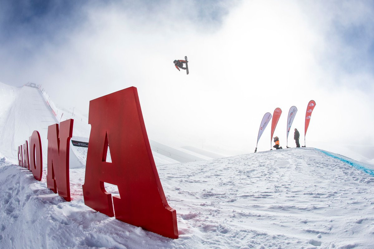 Big air finals were cancelled on day two in Cardrona ©FIS