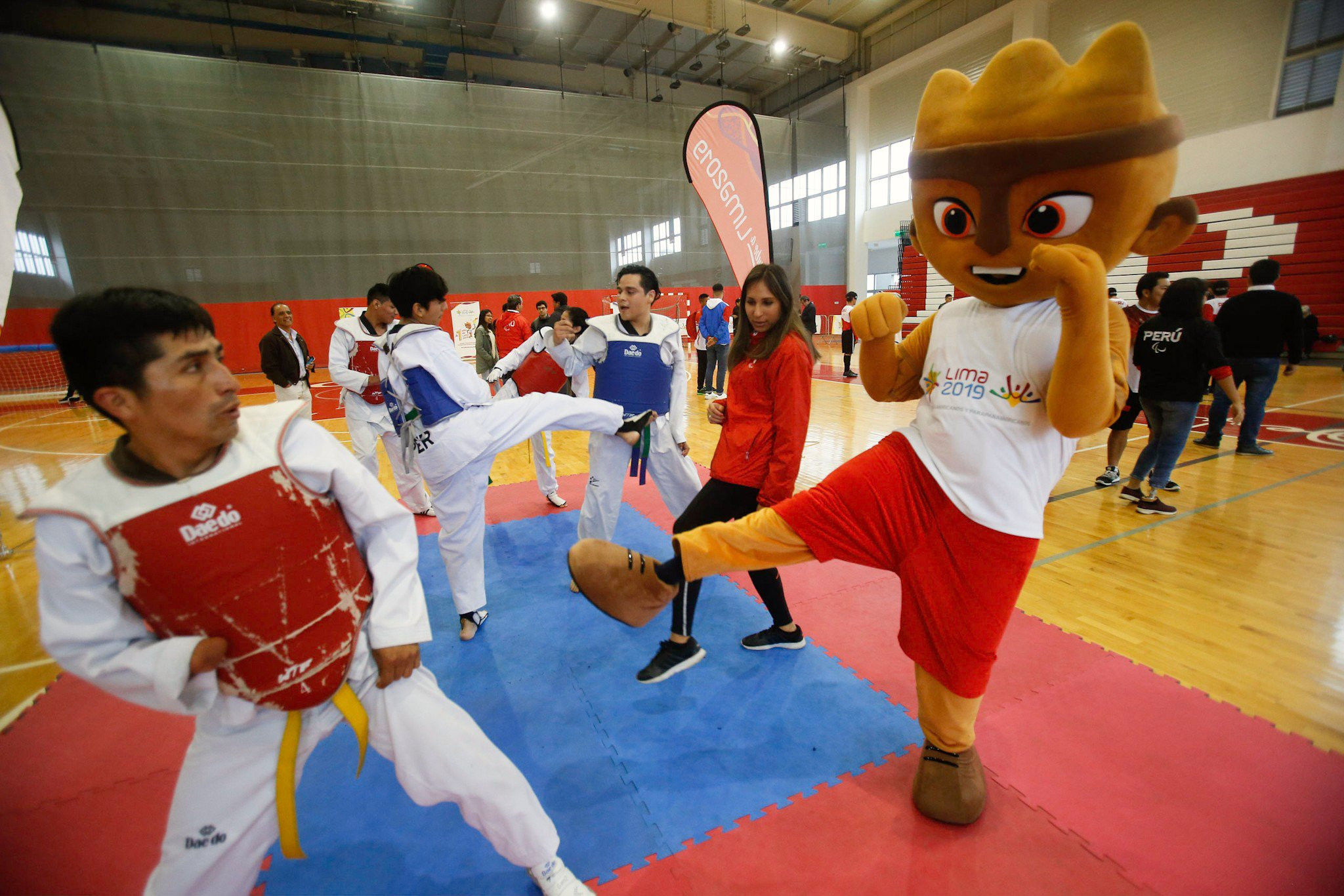 Lima 2019 marked one year to go until the Parapan American Games with an exhibition of sport in the Peruvian capital ©Lima 2019