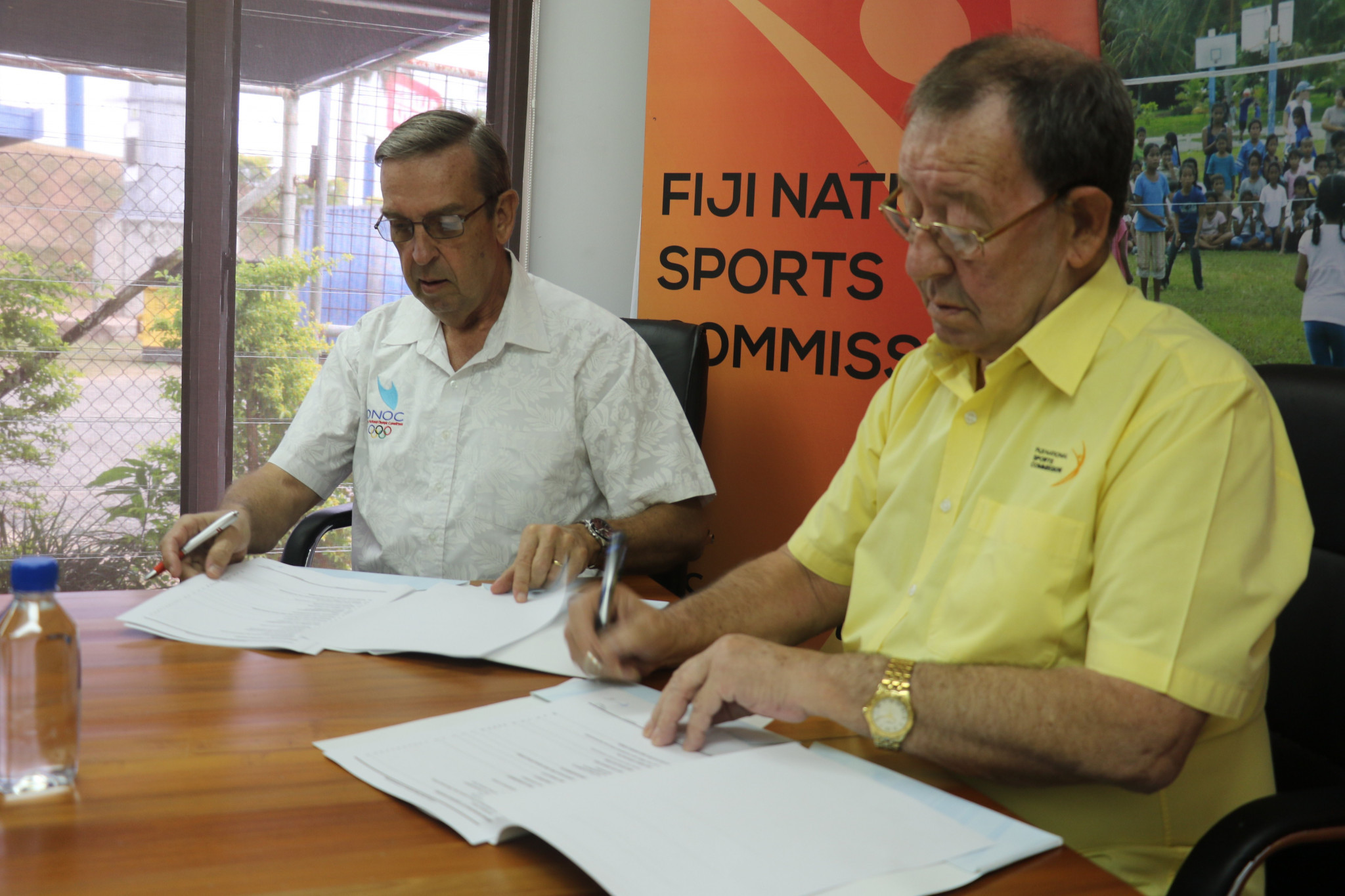 ONOC sign coaching and administration deal with Fiji National Sports Commission