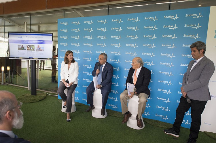 COE President Alejandro Blanco praised the work of healthcare company Sanitas during a "Madrid Healthy City" presentation