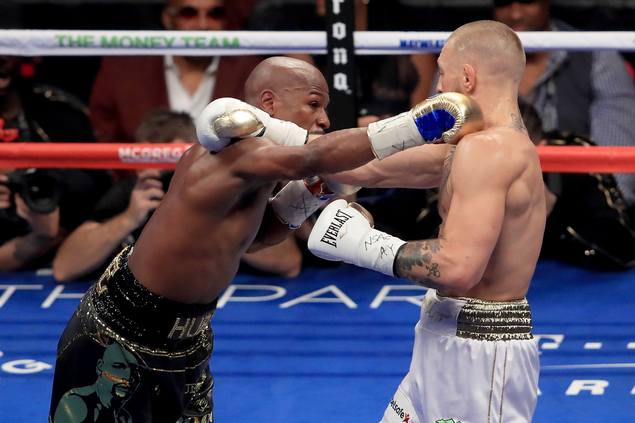 Conor McGregor's fight with Floyd Mayweather was another novelty act for boxing ©Getty Images