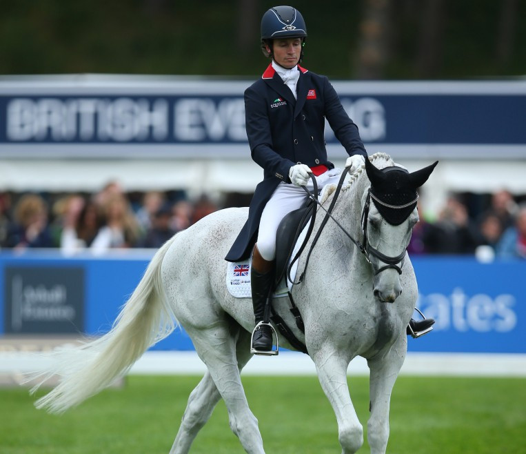 Francis Whittington was unable to compete in today's show jumping event ©Getty Images