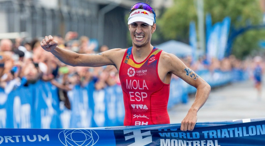 Mola closes in on third world title with World Triathlon Series victory in Montreal