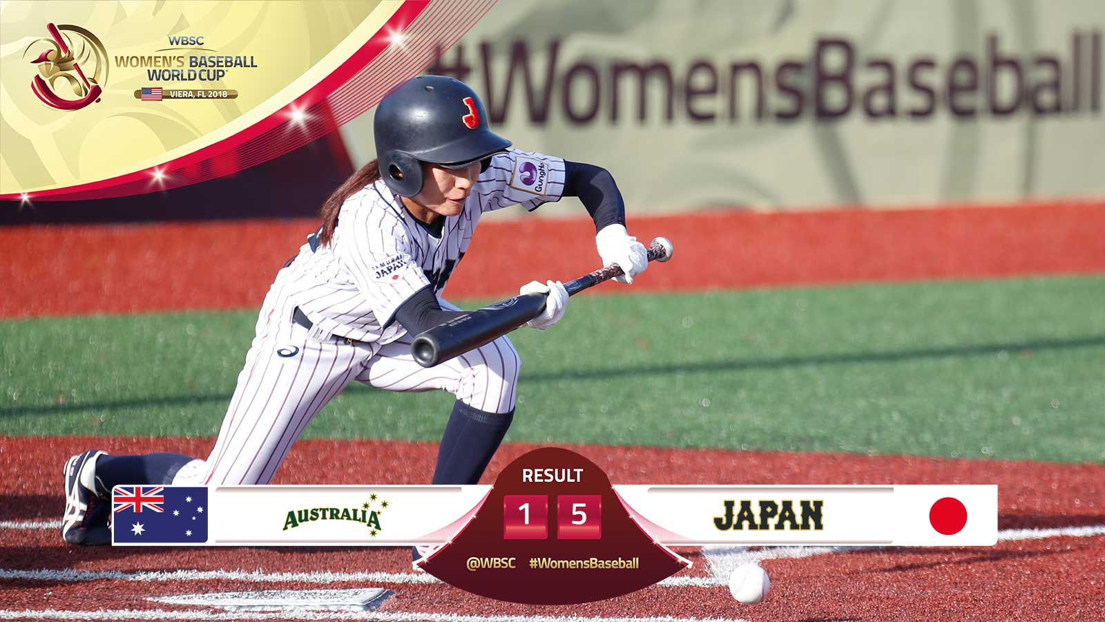 Japan's win over Australia sends them through and Australia home ©WBSC/Facebook