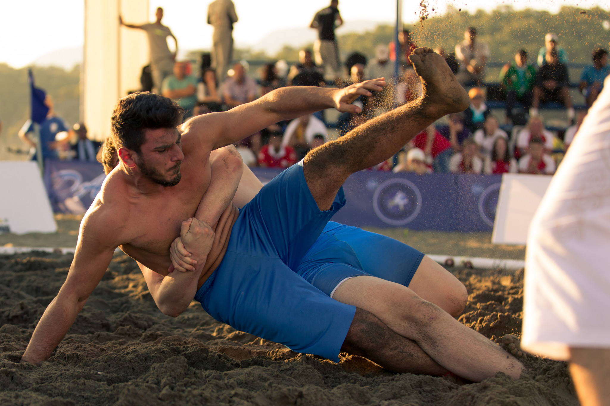 A Beach Wrestling World Series has been launched by UWW ©UWW