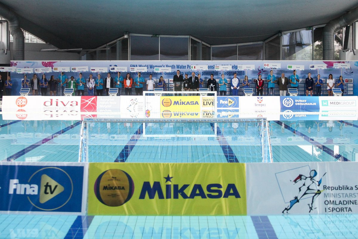 All four groups were in action on the opening day of the Championships ©Twitter/Water Polo Serbia