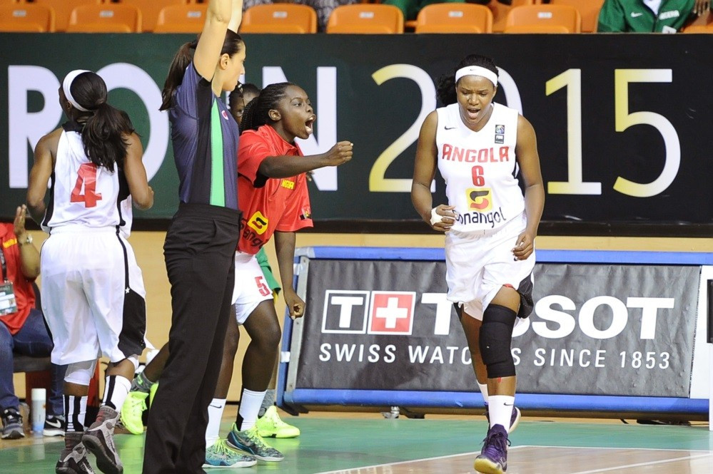 Angola came from behind to beat Senegal on the opening day of the 2015 Women's Afrobasket ©FIBA