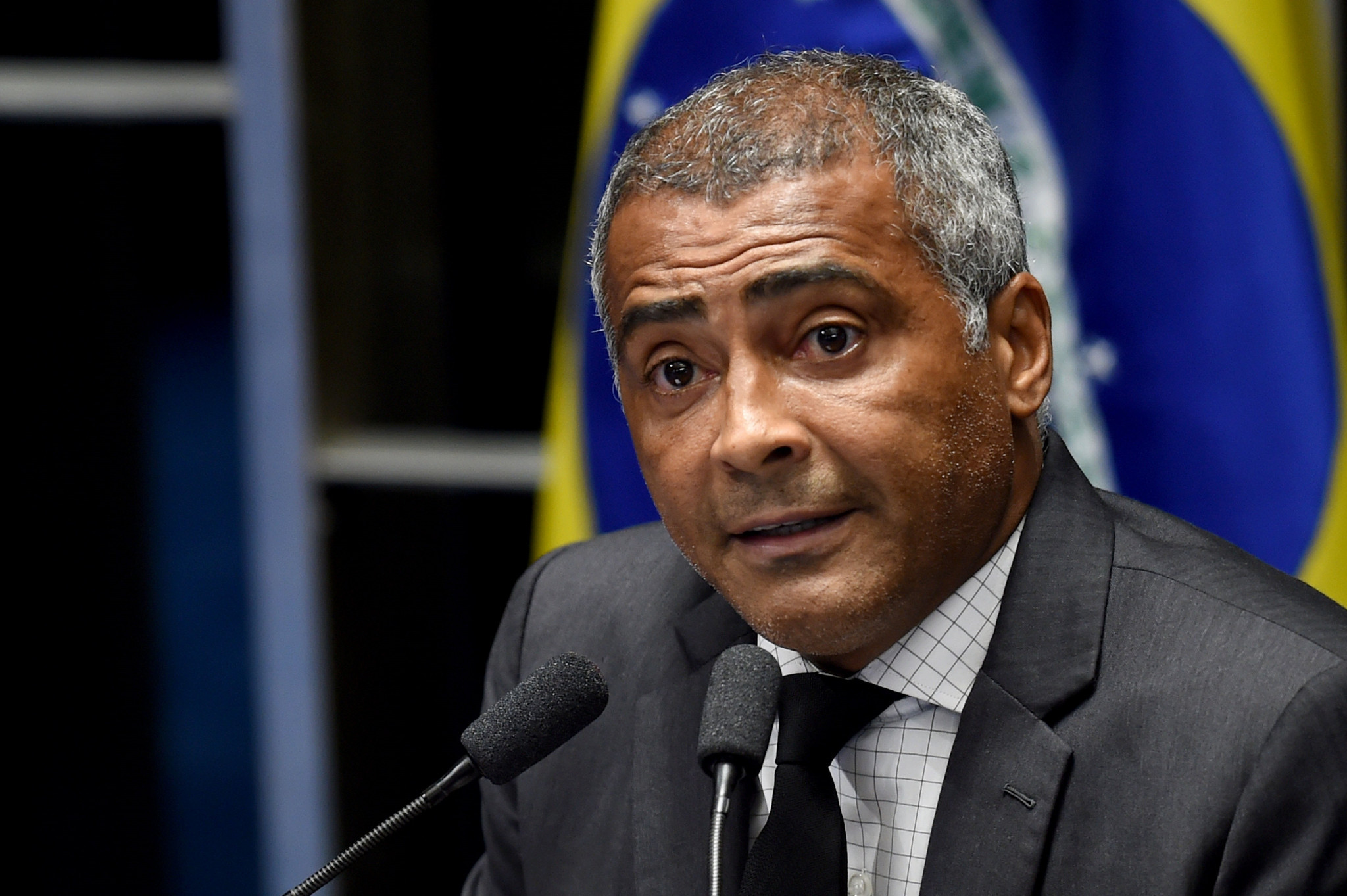 Footballer turned politician Romario is considered the narrow favourite in the polls ©Getty Images