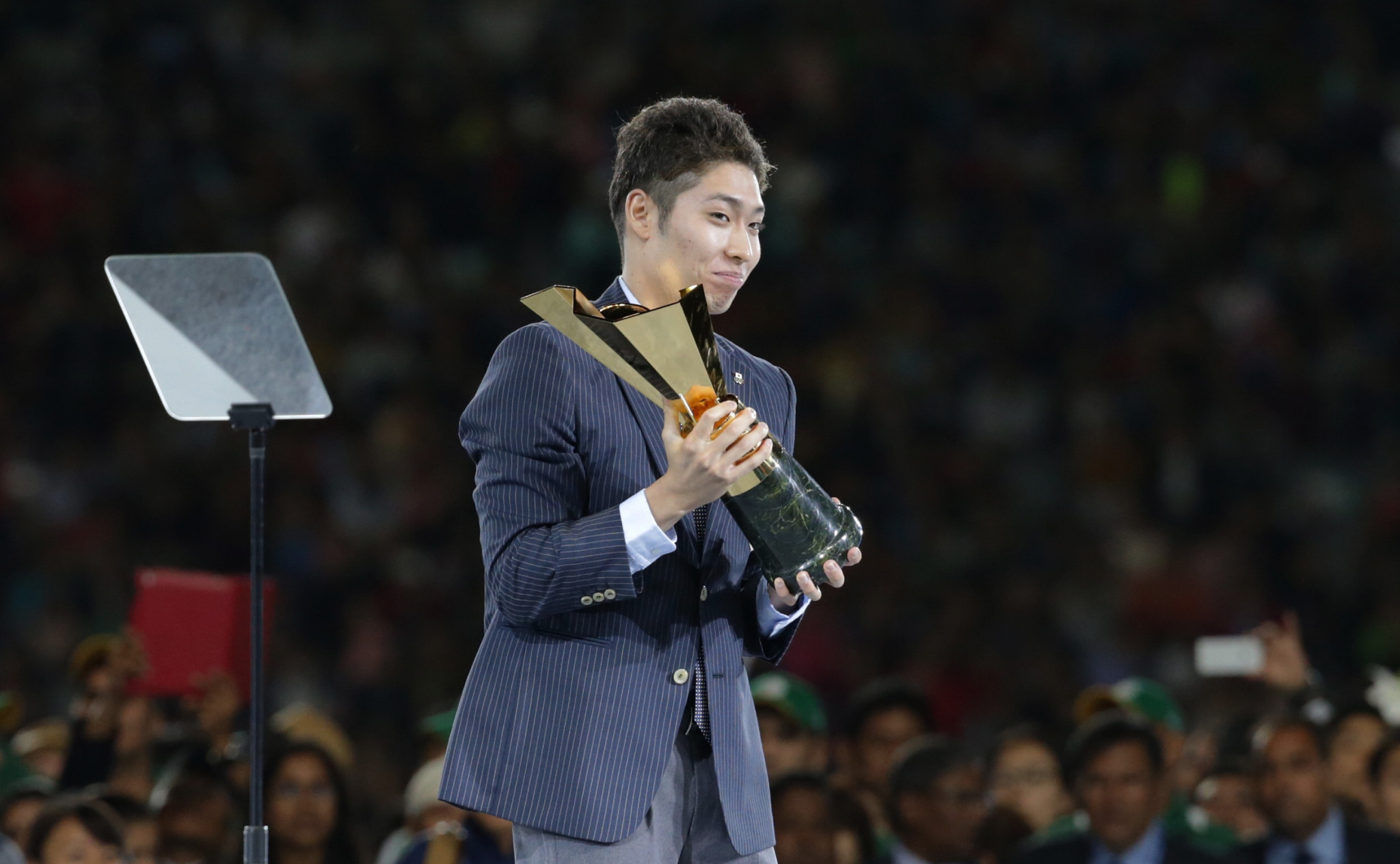 The Olympic Council of Asia has announced it will continue the tradition of the Asian Games Most Valuable Player award, which was last won by swimmer Kosuke Hagino in 2014 ©Getty Images