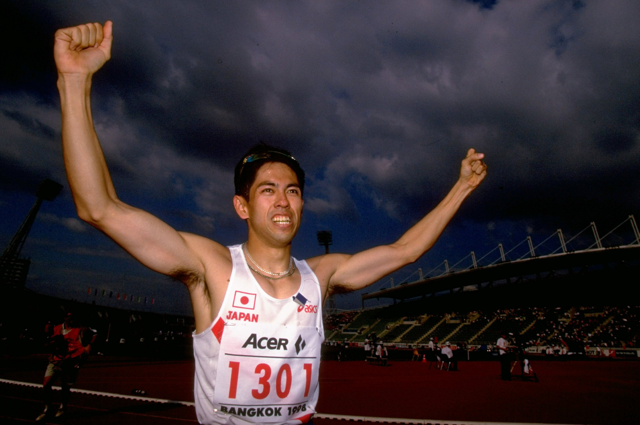Japanese sprinter Koji Ito won the first award in 1998 ©Getty Images