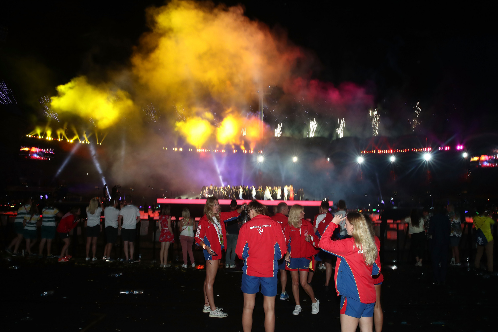 The athletes did not feature in the Gold Coast Closing Ceremony broadcast which left both athletes and fans disappointed ©Getty Images