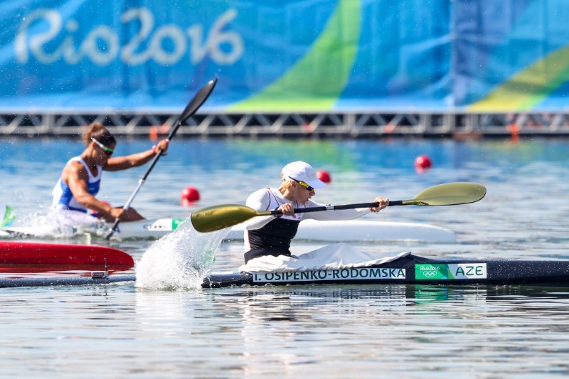 Olympic canoe sprint gold medallist Inna Osypenko-Radomska has been given a four-year ban ©ICF