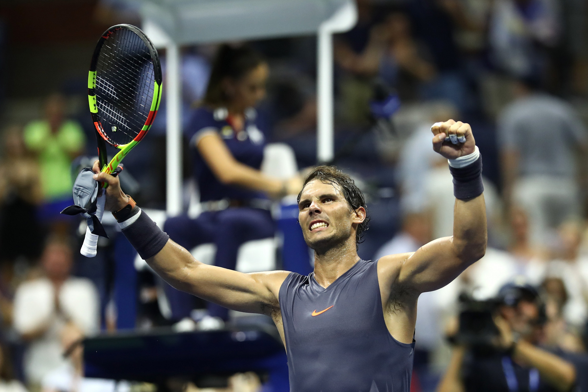 Nadal cruises into next round as Serena Williams sets up meeting with sister Venus at US Open