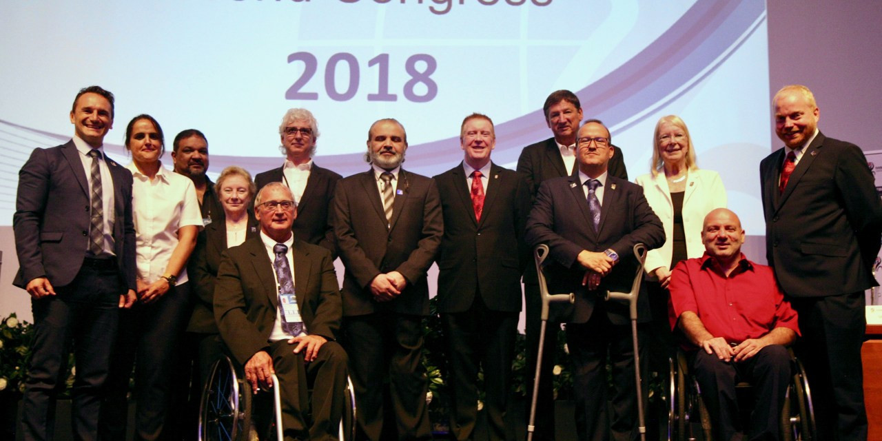 Ulf Mehrens has been re-elected as IWBF President ©IWBF