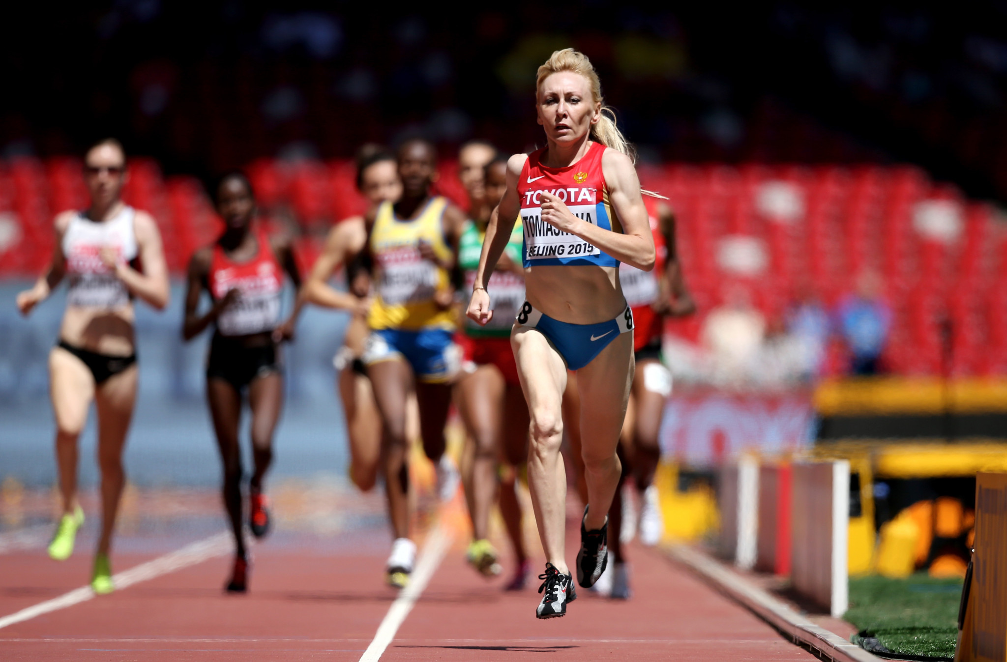 Tatyana Tomashova finished fourth in the 1,500m at London 2012 in a race considered among the dirtiest in history ©Getty Images