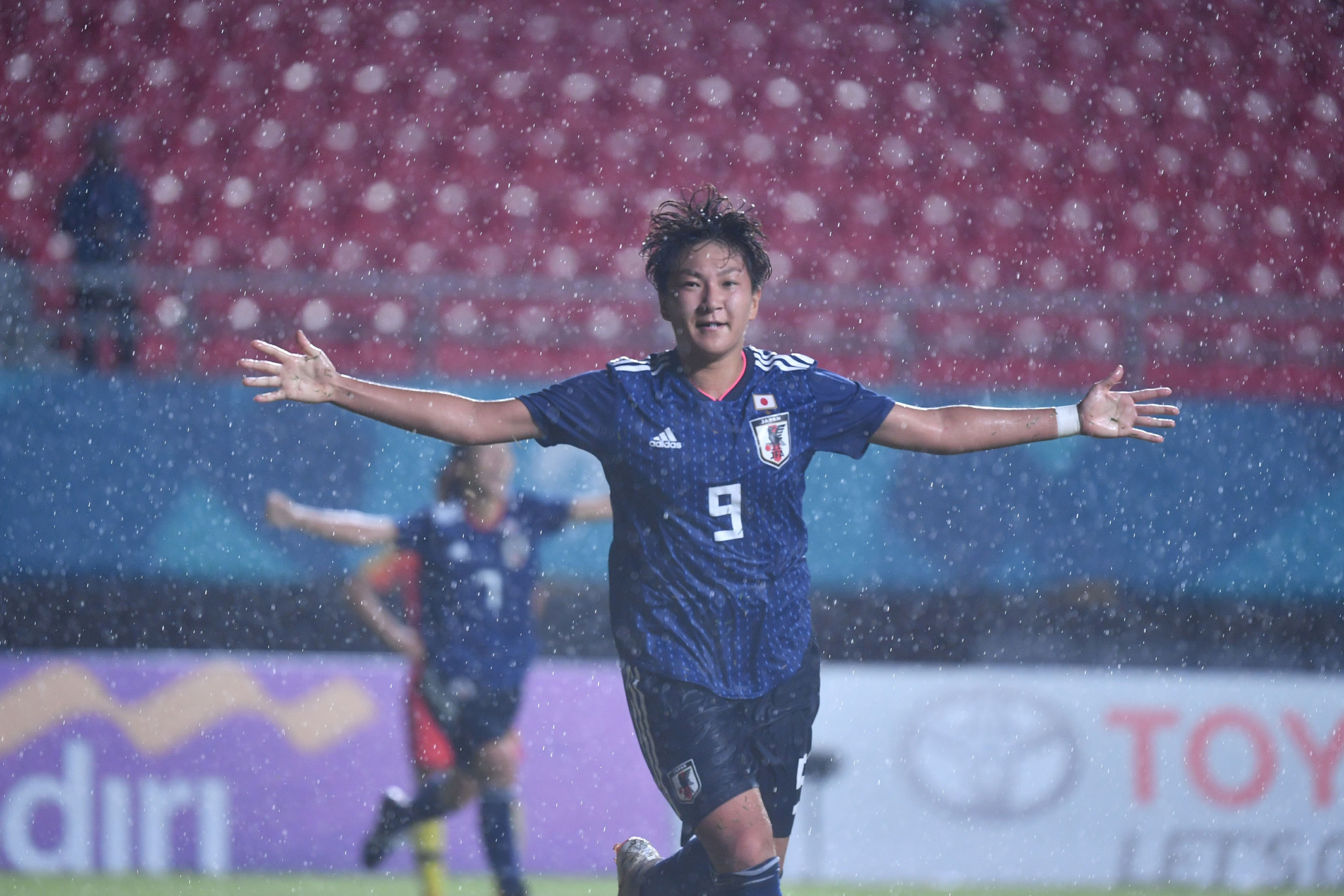 Substitute Yuika Sugasawa scored a last-minute winner as Japan beat China 1-0 to re-gain the Asian Games women’s football title today ©Getty Images