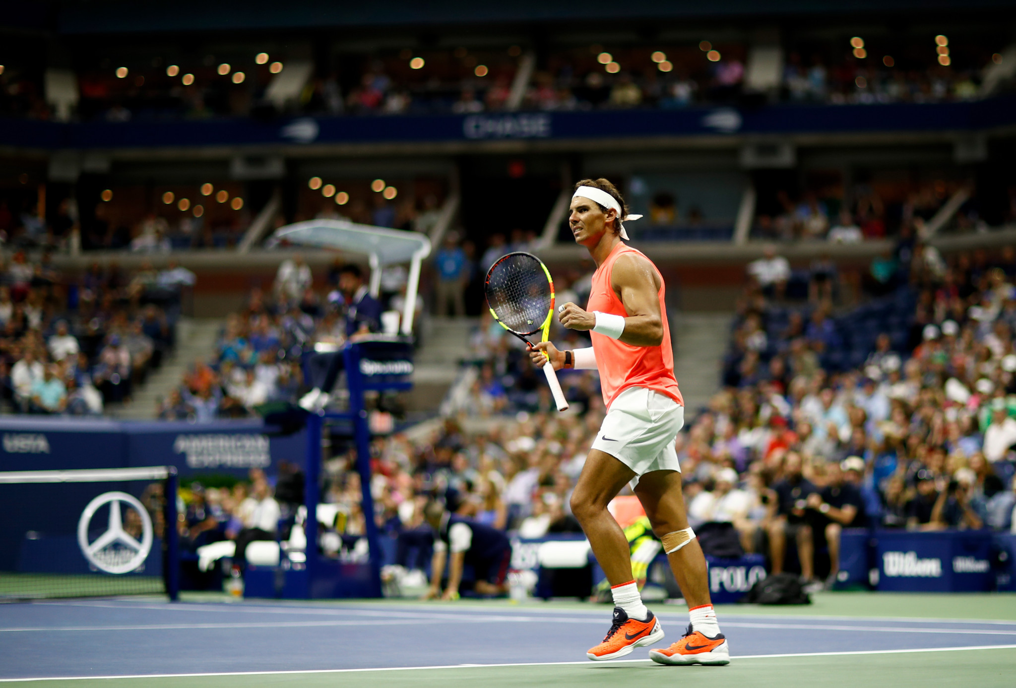 Defending men's champion Rafael Nadal booked his place in the fourth round ©Getty Images