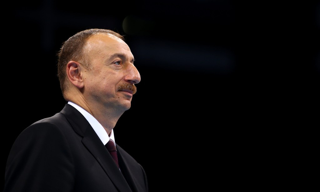 Azerbaijani President Ilham Aliyev has chaired the first meeting of the Organising Committee for the 2017 Islamic Solidarity Games ©Getty Images
