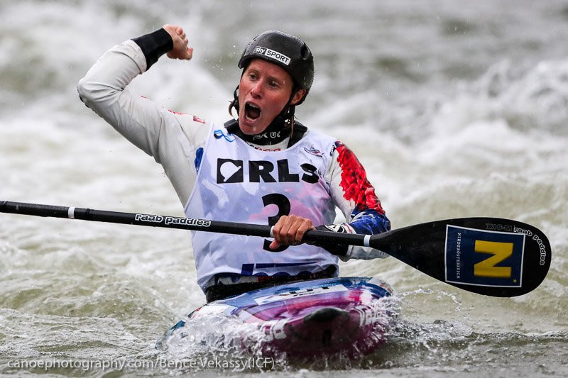 Kuhnle ends Fox's dominant run with K1 victory at Canoe Slalom World Cup