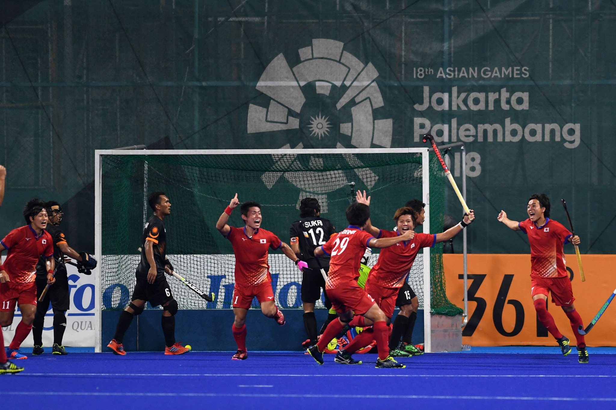 Japan triumphed in an incredible hockey final via a shoot-out, after the match against Malaysia ended 6-6 ©Getty Images