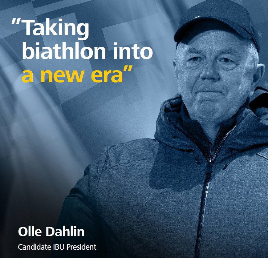 Olle Dahlin of Sweden is also running for the Presidency ©Olle Dahlin