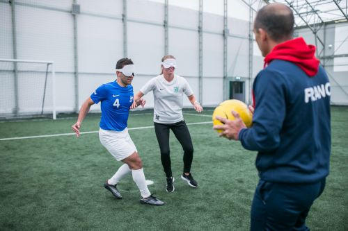 IBSA hold workshop to introduce blind football to Baltic region