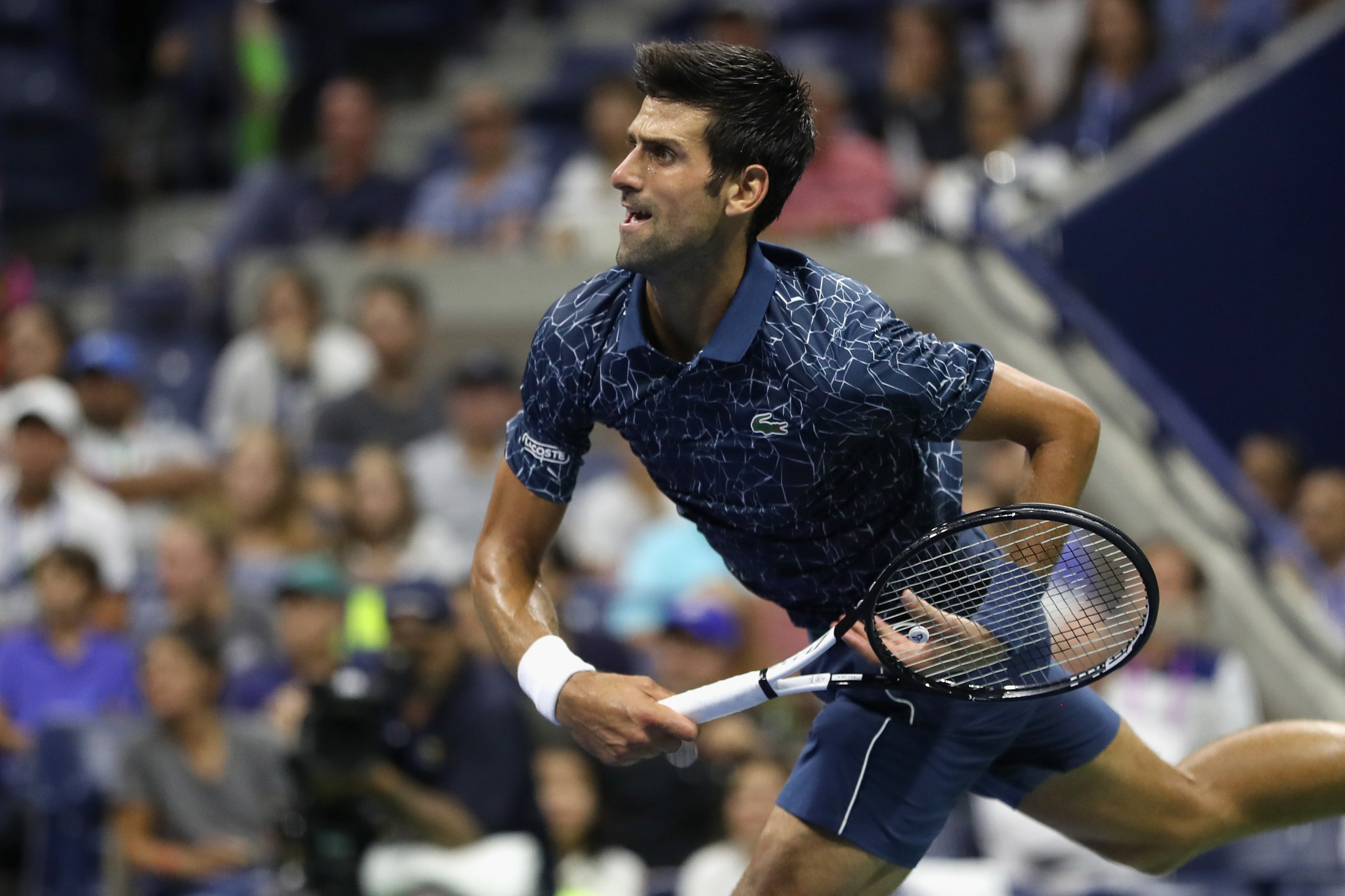 Serbian Novak Djokovic also progressed to the fourth round ©Getty Images