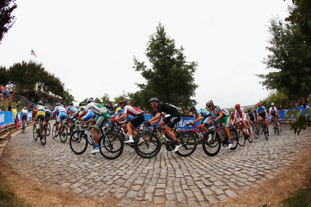 The men's Under 23 road race saw the cyclists complete a 162km course