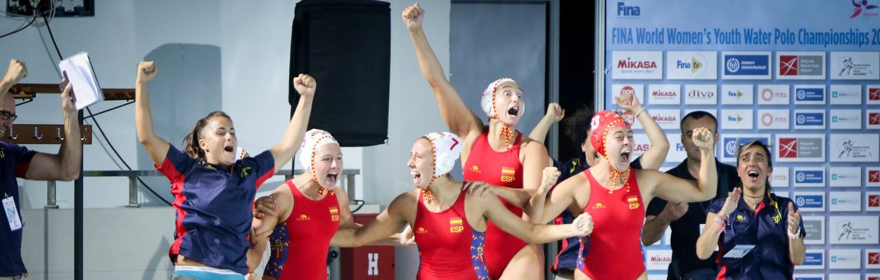 Spain won the gold medal in Belgrade ©FINA