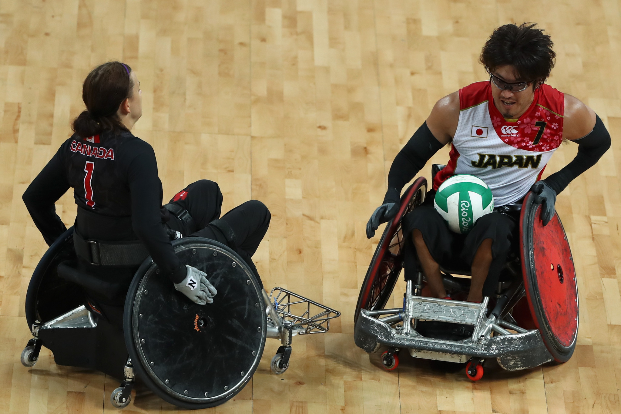 Daisuke Ikezaki is nominated for his MVP performance in the 2018 Wheelchair Rugby World Championship as Japan beat Australia in a tense final ©Getty Images