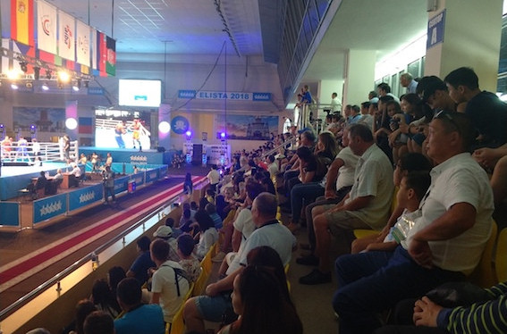 The FISU World University Boxing Championships in Elisa, Russia are proving extremely popular ©FISU