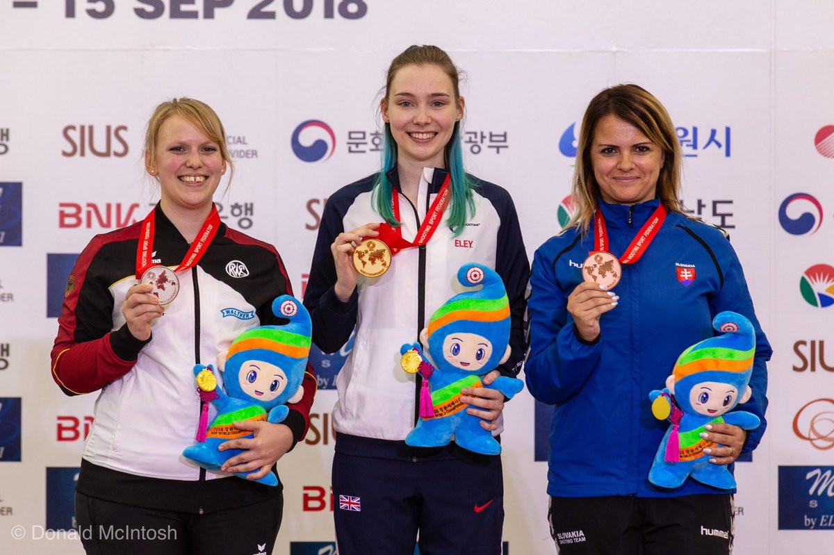 Two world records set as ISSF World Championships continue in Changwon