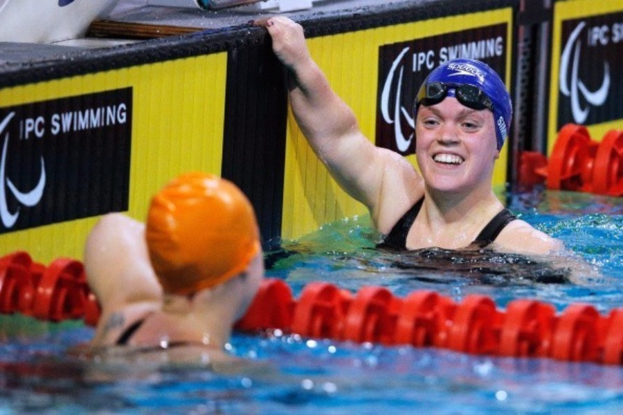 Four-time Paralympic champion Ellie Simmonds has been included as one of the 44 funded athletes