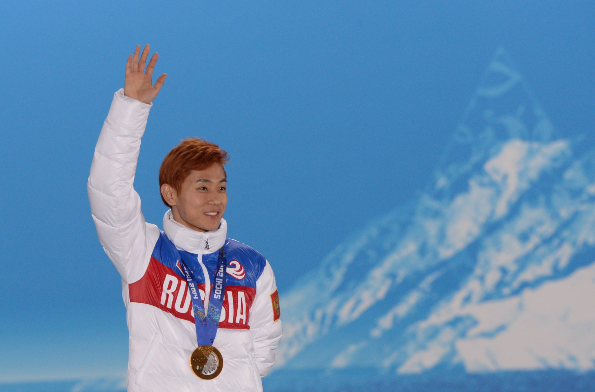 Viktor Ahn won three gold medals and a bronze for Russia at the 2014 Winter Olympics in Sochi ©Getty Images
