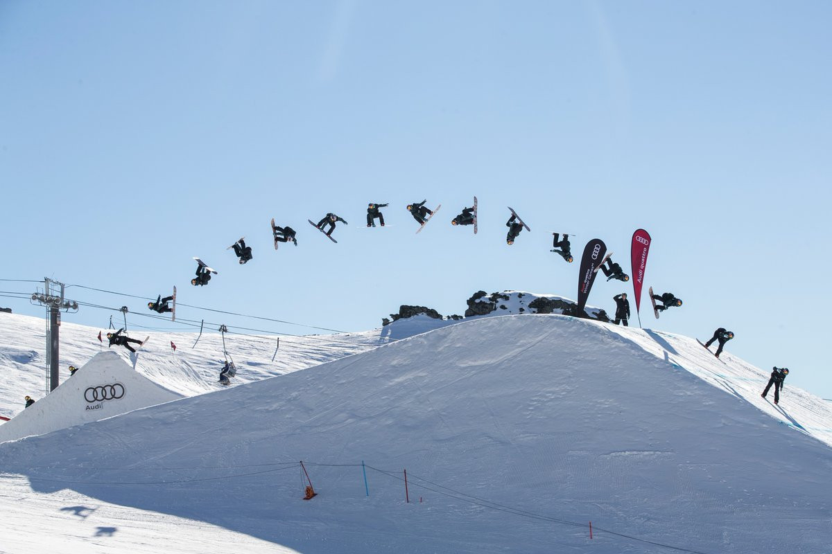 The Big Air World Cup follows the FIS Junior Freestyle Ski and Snowboard World Championships at Cardrona, New Zealand ©FIS Snowboard/Twitter