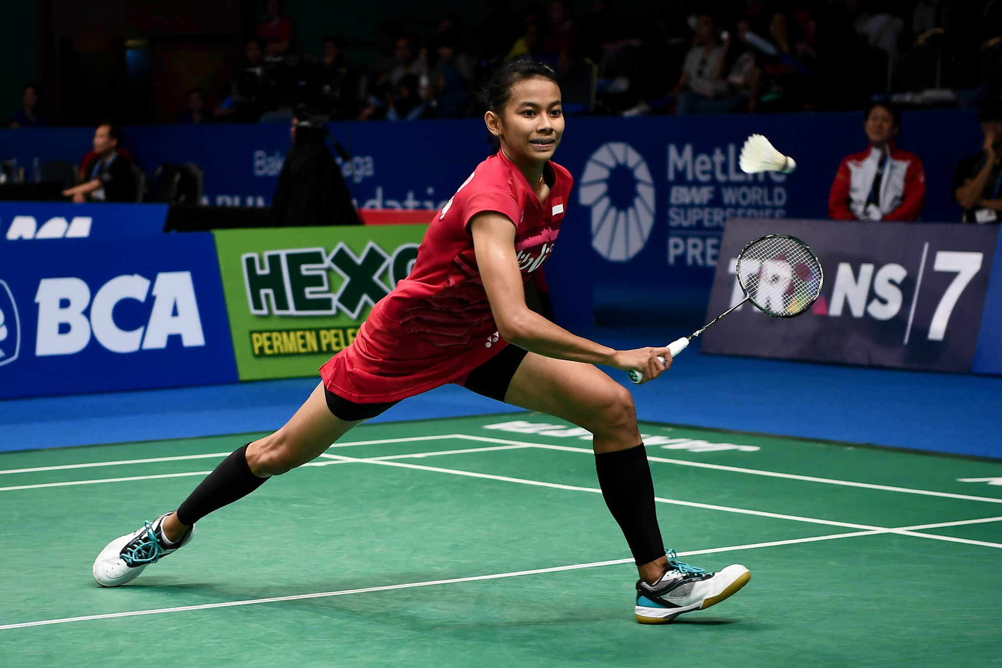 Top seed Ayustine suffers surprise loss at BWF Hyderabad Open