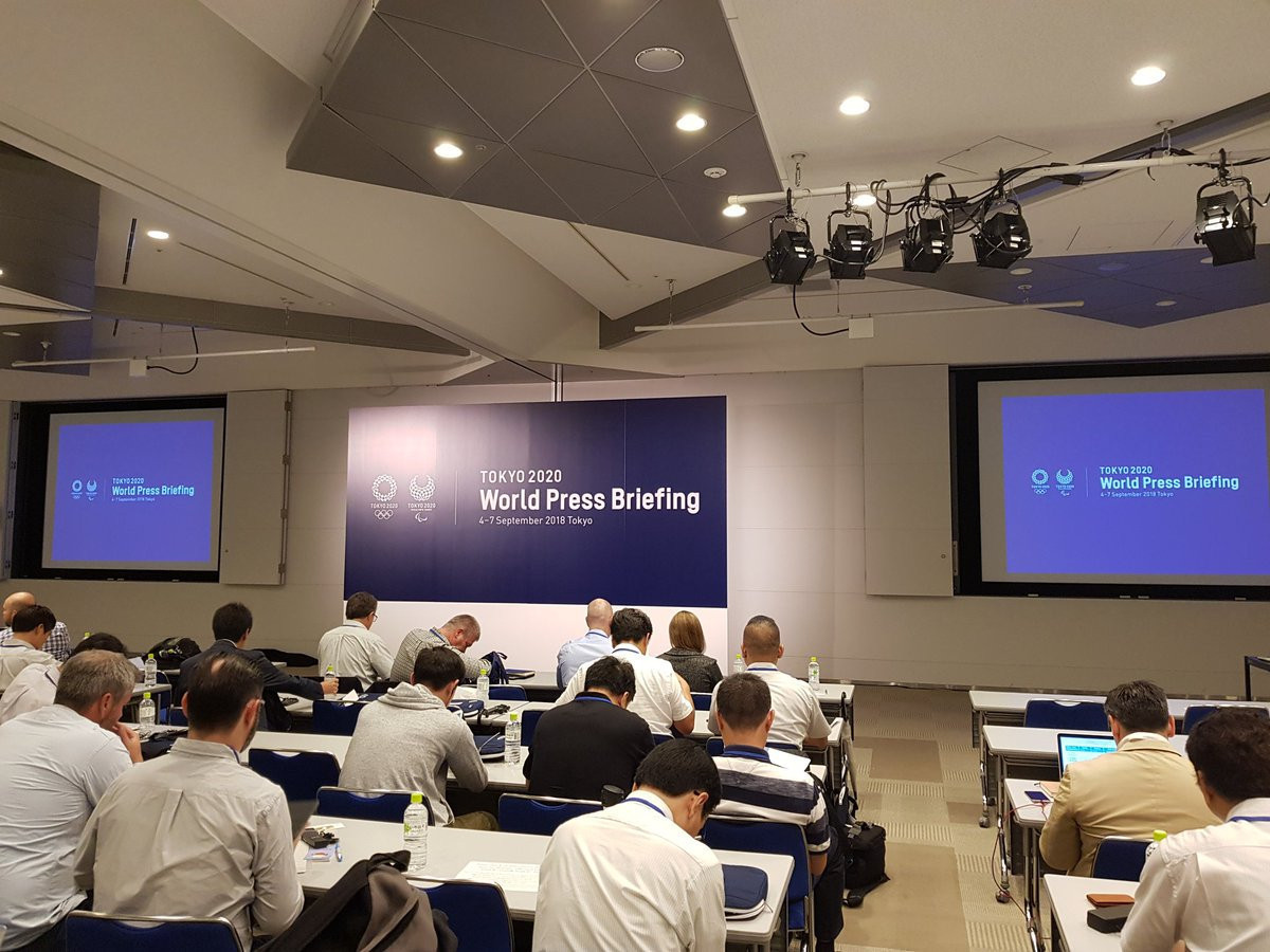 The World Press Briefing was the first of its kind to be held by the Tokyo 2020 Organising Committee ©ITG
