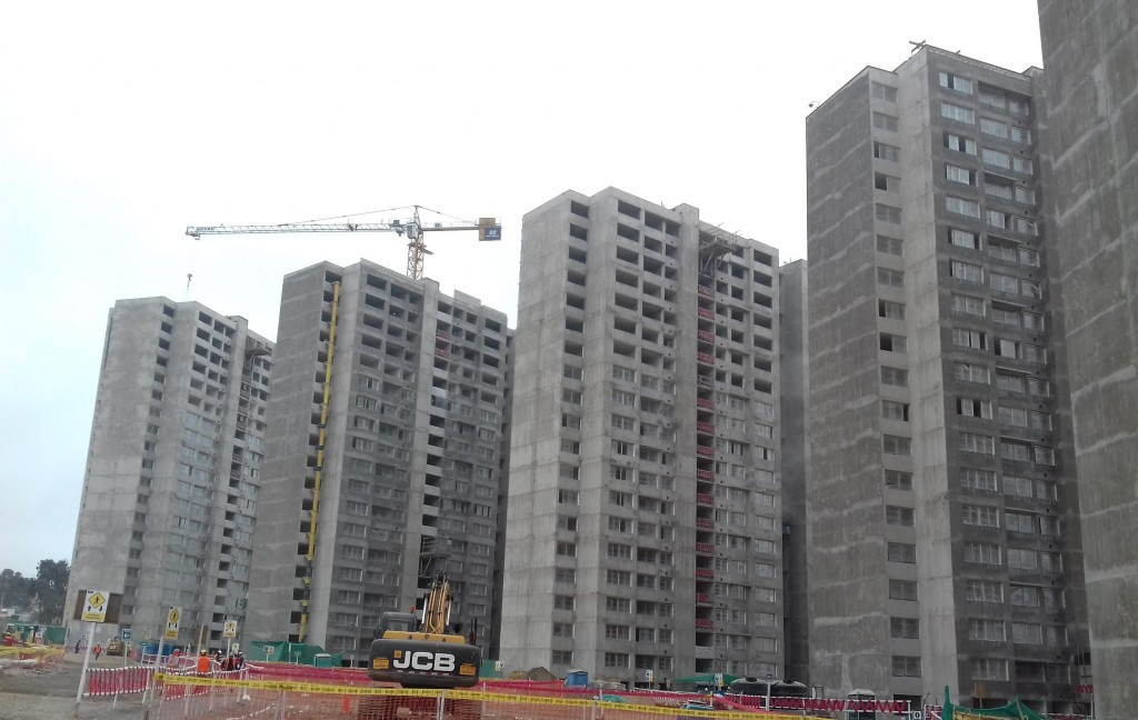 Progress on the Athletes Village construction received praise from organisers ©ITG