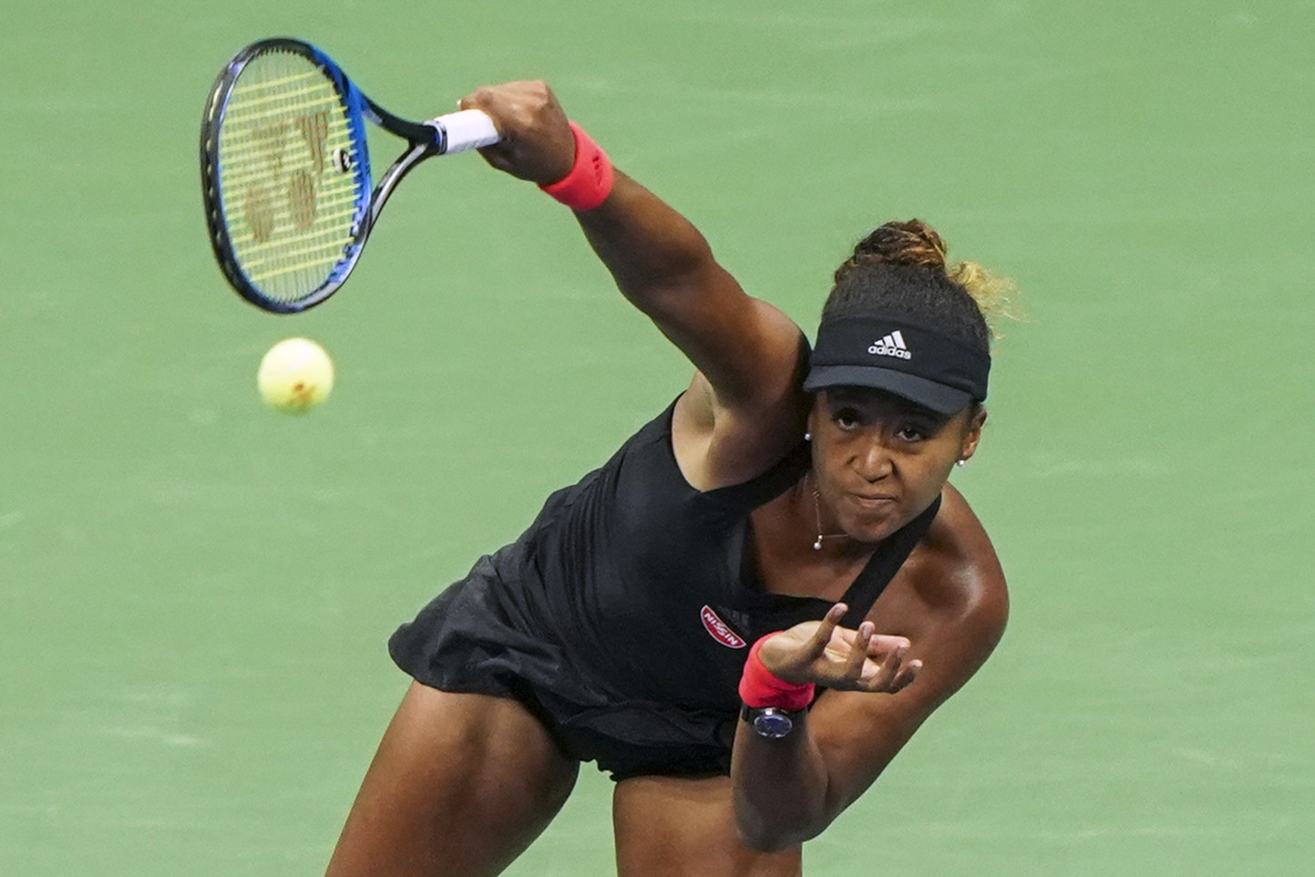 Naomi Osaka beat American Madison Keys to become the first Japanese woman to reach a Grand Slam singles final ©Getty Images