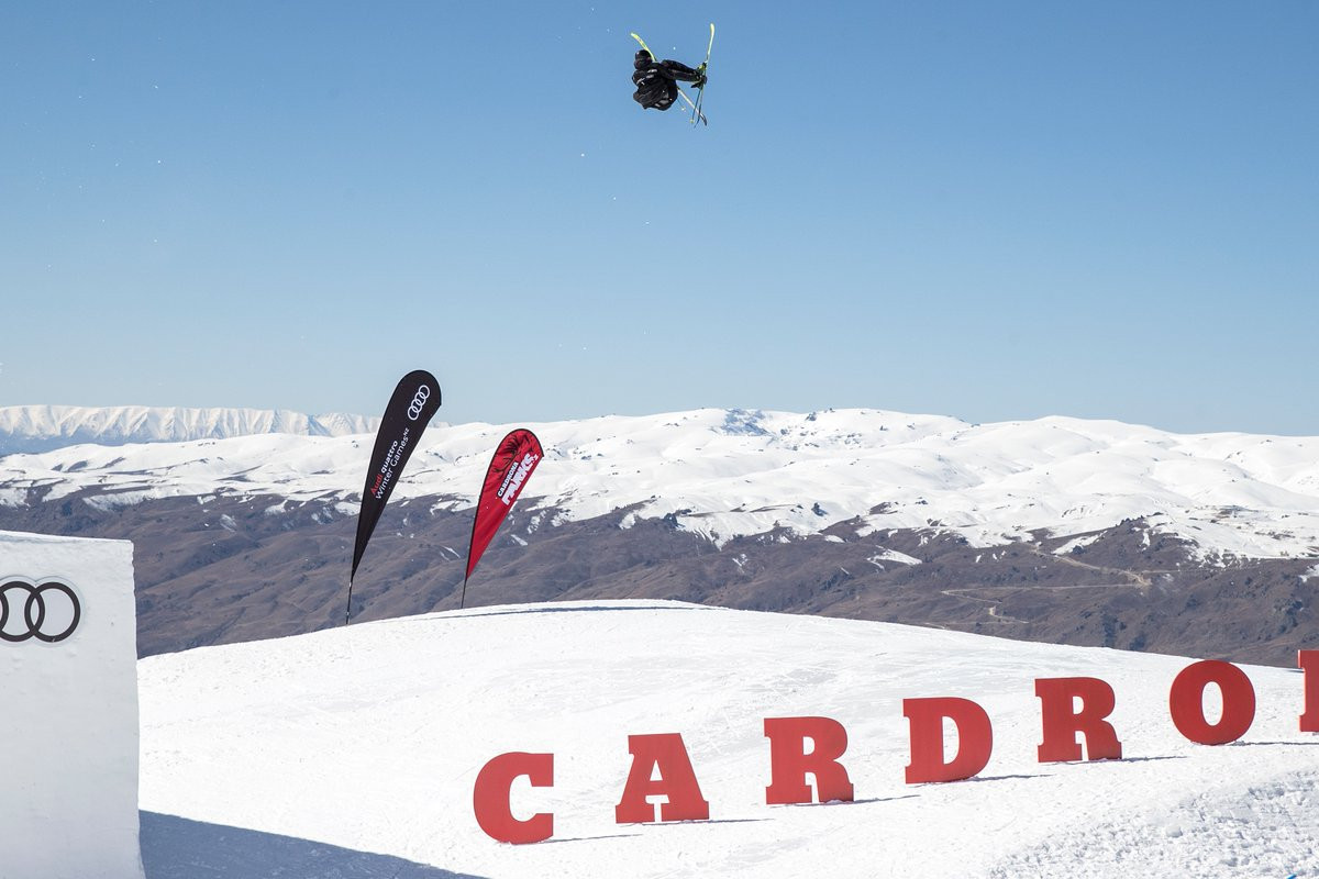 The World Cup big air event took place at Cardrona, New Zealand with a 75 foot jump ©FIS Freestyle/Twitter