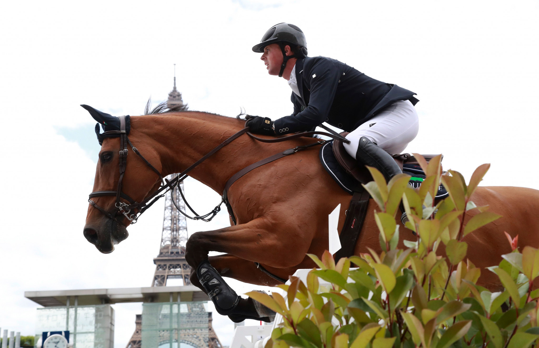 Ben Maher could top the overall standings in Rome ©Getty Images