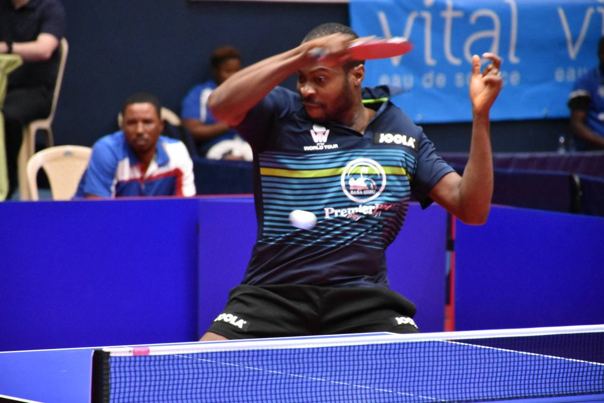 African table tennis action continued in Port Louis ©ITTF