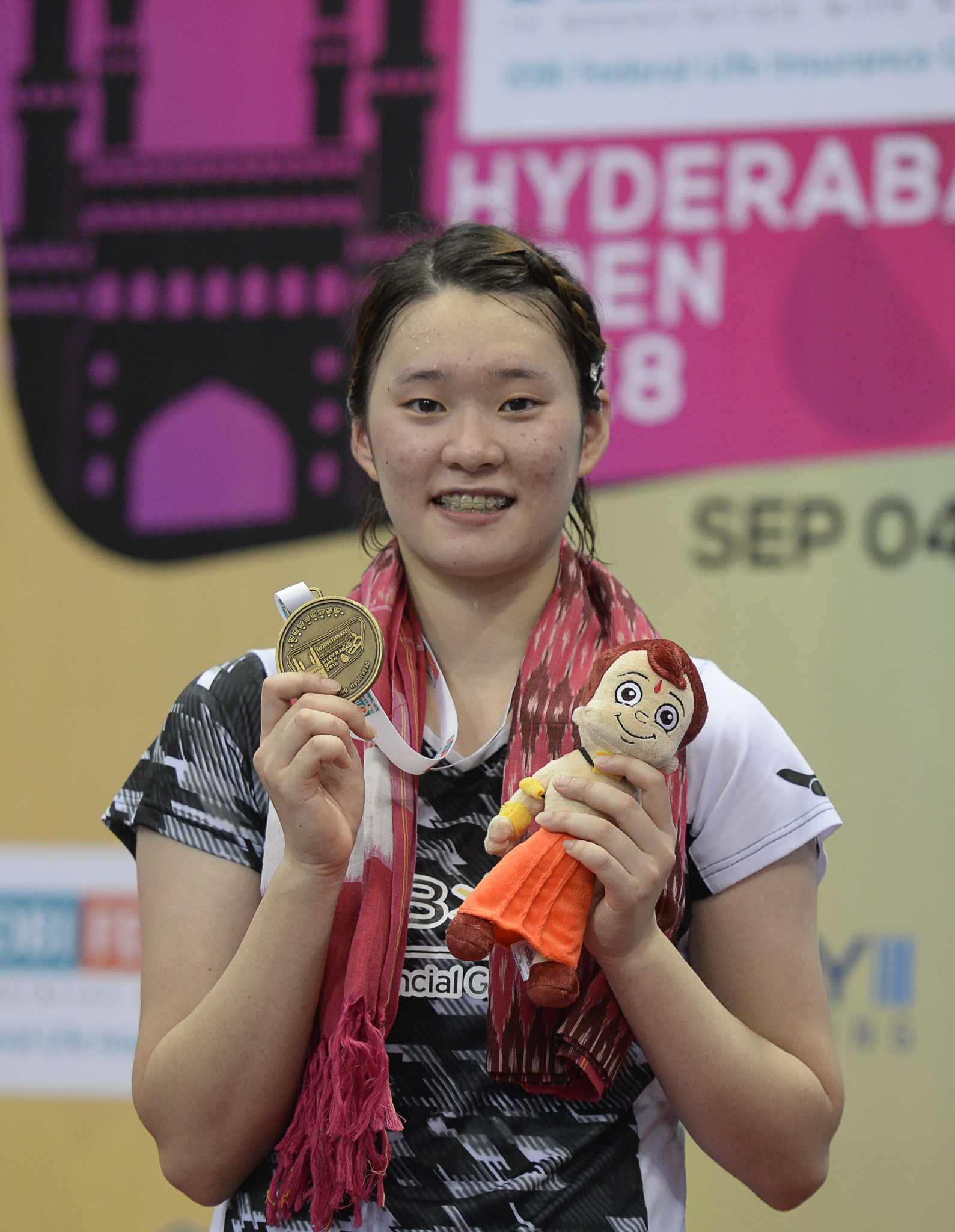 South Korea's Kim Ga-eun won the women's tournament ©Getty Images