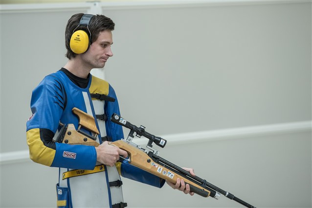 Sweden's Jesper Nyberg won his first World Championship title at the age of 24 ©ISSF