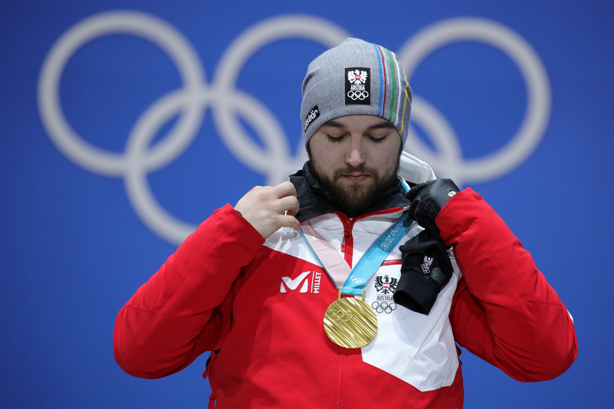 David Gleirscher won a surprise men's luge gold medal for Austria at the Pyeongchang 2018 Winter Olympics in South Korea in February ©Getty Images