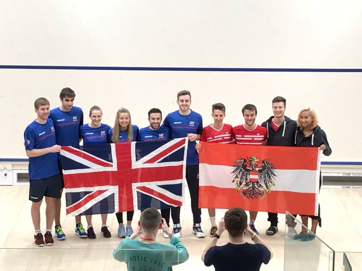 Great Britain's team boasts the men and women's individual title winners ©WUCSquash/Twitter