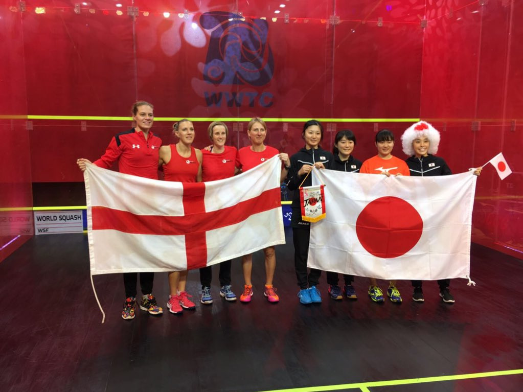 England did not drop a game as they started their WSF Women's World Team Championships campaign ©WWTSquash/Twitter