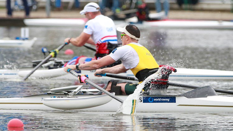 Australia's Erik Horrie produced the star performance on day three in Plovdiv ©World Rowing/Twitter