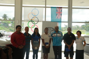FASANOC officials attended alongside their Toyota counterparts and Fijian Olympic hopefuls ©FASANOC