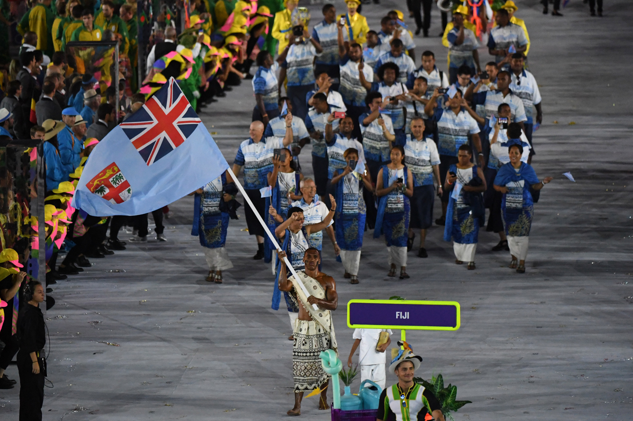 The partnership aims to support the Fijian delegation to Tokyo 2020 ©Getty Images